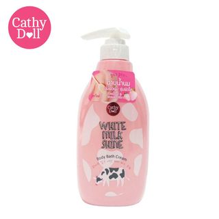 Sữa tắm sữa bò Cathy Doll White Milk Shine Body Bath Cream 450ml dưỡng da mềm mịn trắng sáng giá sỉ