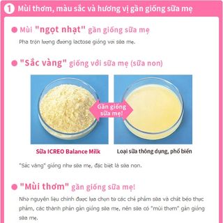 Sữa Glico Icreo số 1 hộp giấy 10 gói nội địa Nhật Bản