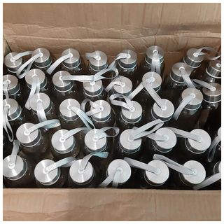 Chai thủy tinh dây xách detox 500ml