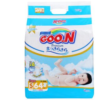 Tã dán Goo.N Premium size S 64 miếng (cho bé 4-8kg)