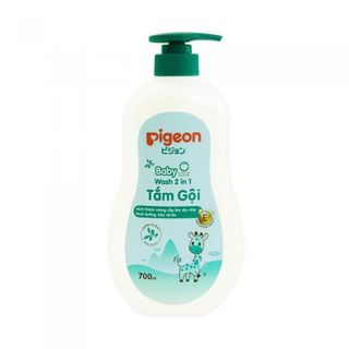 Sữa tắm gội dịu nhẹ Pigeon Jojoba 700ml 2in1 giá sỉ