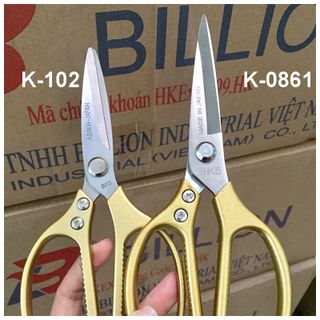 Kéo nhật lưỡi thép Sk5 - Made In Japan