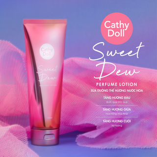 Sữa dưỡng thể hương nước hoa Cathy Doll Perfume Lotion 150ml - Sweet Dew giá sỉ