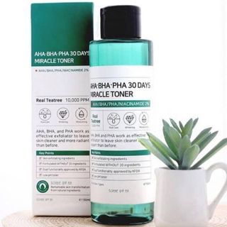 Nước Hoa Hồng Cân Bằng Độ pH, Làm Sạch Và Trị Mụn Some By Mi AHA-BHA-PHA 30 Days Miracle Toner 150ml - Hàn Quốc giá sỉ