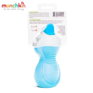 Cốc tập uống CL Munchkin có ống hút silicone - Xanh dương giá sỉ