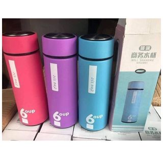 Bình chai thủy tinh vỏ nhựa 6oup 400ml