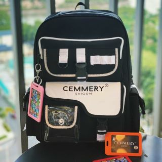 Balo Local Brand CEMMERY Phản Quang Và Hologram Đi Học, Đi Chơi Thời Trang Chống Nước (Chuẩn Cao Cấp)