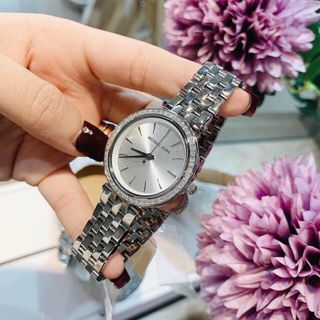 ĐỒNG HỒ MlCHAEL KORS NỮ VIỀN ĐÁ VUÔNG CAO CẤP