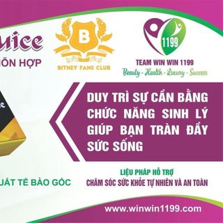 Multi Juice ( gồm 7 thành phần tế bào gốc: Đông trùng hạ thảo, sâm maca, sâm ấn độ, tích dương, dextrol đường đơn, cọ lùn, bột chanh)