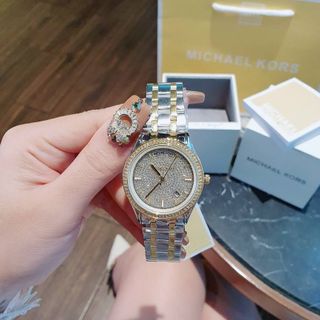 ĐỒNG HỒ MCHAEL KORS NỮ MẶT FULL ĐÁ CAO CẤP