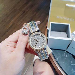 ĐỒNG HỒ MCHAEL KORS NỮ MẶT FULL ĐÁ CAO CẤP