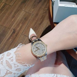 ĐỒNG HỒ MCHAEL KORS NỮ MẶT FULL ĐÁ CAO CẤP