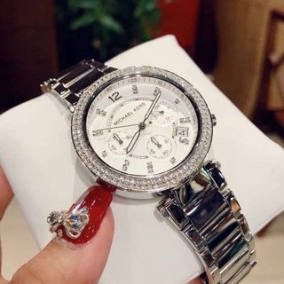 ĐỒNG HỒ MICHAEL KORS BẠC NỮ CAO CẤP