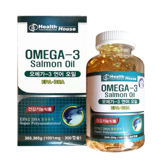 Dầu cá hồi Omega 3 Salmon Oil Healthy House bổ sung DHA (Hôp 300 viên) giá sỉ