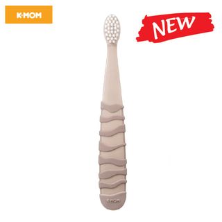 Bàn chải đánh răng trẻ em K-Mom Hàn Quốc 12-36 tháng (Nâu) giá sỉ