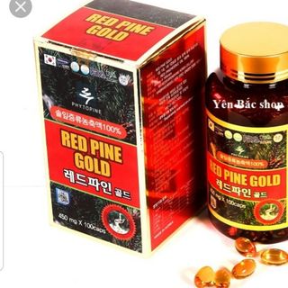 Tinh dầu thông đỏ Red Pine Gold Hàn Quốc (Hộp 100 Viên)