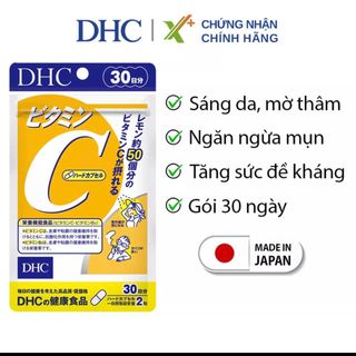 Viên Uống DHC Bổ Sung Vitamin C 30 Ngày (60 Viên) - Nhật Bản