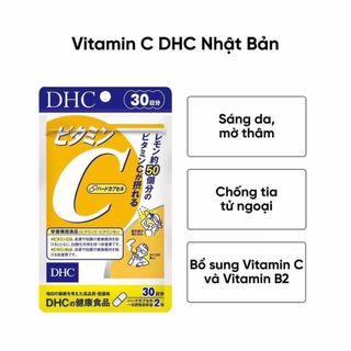 Viên Uống DHC Bổ Sung Vitamin C 30 Ngày (60 Viên) - Nhật Bản