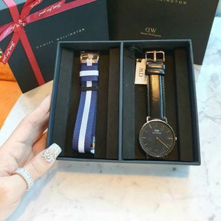 SET ĐỒNG HỒ DANIEL WELLlNGTON DA KÈM DÂY NATO