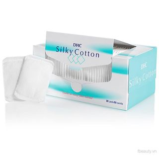 Bông tẩy trang DHC Silky Cotton 80pc - Nhật Bản giá sỉ