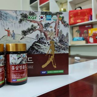 Cao hồng sâm núi cao cấp KGF 100% Hàn Quốc, Hộp 2 lọ *250gr