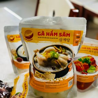 GÀ HẦM SÂM TƯƠI HÀN QUỐC GÓI 1,6KG