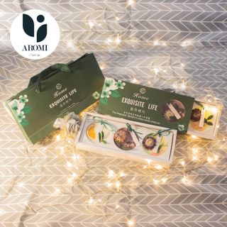 Sỉ SET3 Sáp Thơm Hoa Khô Nước Hoa Tinh Dầu Quà Tặng