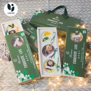 Sỉ SET3 Sáp Thơm Hoa Khô Nước Hoa Tinh Dầu Quà Tặng