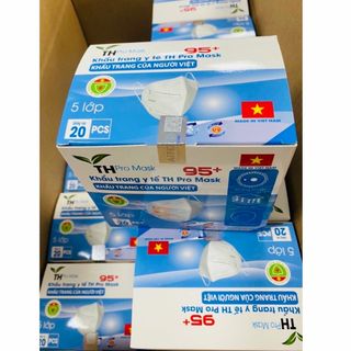 KHẨU TRANG Y TẾ TH PRO MASK 95+ NGƯỜI LỚN - 50 HỘP/THÙNG