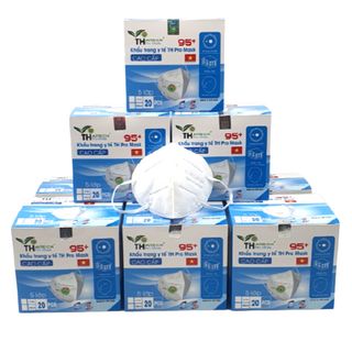 KHẨU TRANG Y TẾ TH PRO MASK 95+ NGƯỜI LỚN - 50 HỘP/THÙNG
