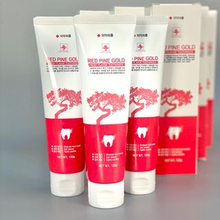 Kem đánh răng tinh dầu thông đỏ Hàn Quốc (Hộp 1 tuýp 120g) loại bỏ mùi hôi và ngừa sâu răng hiệu quả