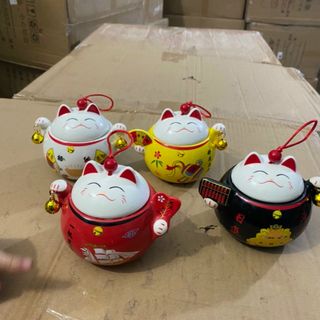 HŨ ĐỰNG MỨT TẾT MÈO MAY MẮN