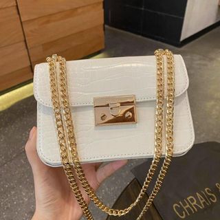 Túi CNK Đinh Sườn Da Rắn MS047