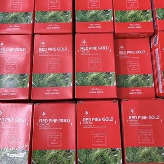 Xà phòng Tinh dầu thông đỏ Red Pine Gold Hàn Quốc 100g, Giúp diệt mọi vi khuẩn, bảo vệ da 24/24