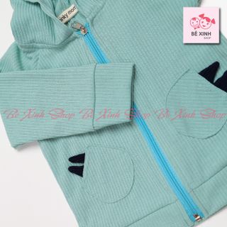 Áo khoác len cho bé gái bé trai trẻ sơ sinh Hàn Quốc [Hot] Áo khoác nỉ cho bé trai gái trẻ em len tăm tai gấu khủng Long