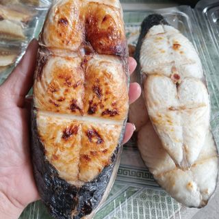 Cá thu khúc nướng - Đặc sản cá thu câu, cá thu lưới Nghệ An