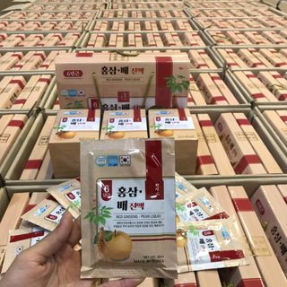 Nước hồng sâm lê Hàn Quốc ( Hộp 50ml x30 gói )
