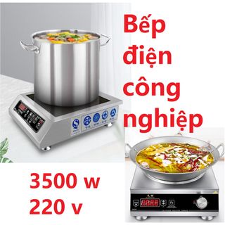 Bếp Điện Điện 3500W Công Nghiệp công suất cao bằng thép không gỉ cao cấp giá sỉ