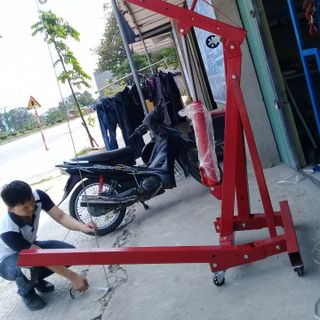 Cẩu Móc Động Cơ - Nâng Hạ - Di Chuyển Cây Cảnh