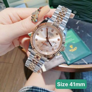 ĐỒNG HỒ ROLLEX CƠ CAO CẤP COUPLE NIỀNG TRƠN