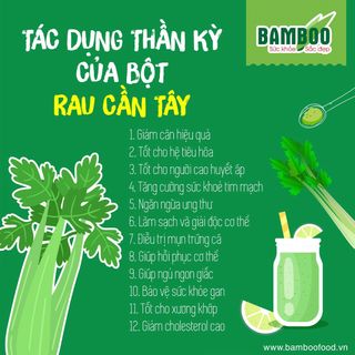Bột cần tây Bamboo