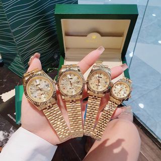 ĐỒNG HỒ ROLLEX COUPLE NIỀNG CƠN MẶT VI TINH HOT