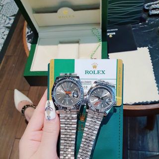 ĐỒNG HỒ ROLLEX CƠ COUPLE NIỀNG TRƠN CAO CẤP