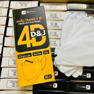 D&J 4D MASK - Dòng khẩu trang 3 lớp 4D cao cấp
