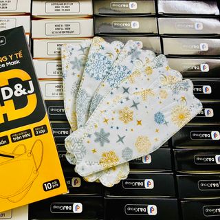 D&J 4D MASK - Dòng khẩu trang 3 lớp 4D cao cấp