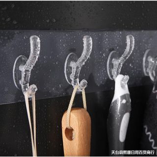 Móc 6 chấu dán tường