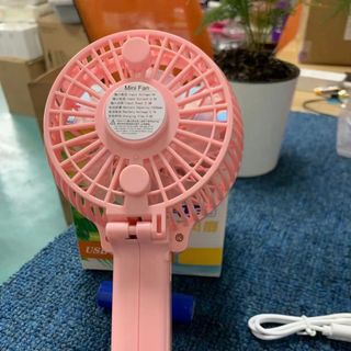 Quạt Mini cầm Tay Tích Điện 3 Chế Độ Gió