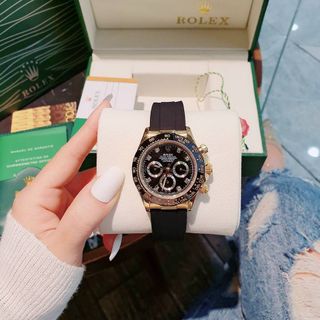 ĐỒNG HỒ ROLLEX CƠ DÂY CAO SU NAM CAO CẤP