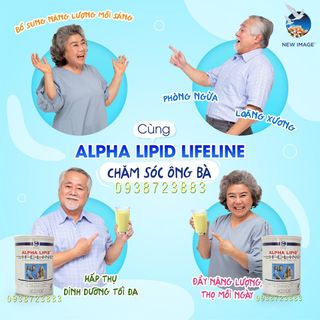 Sữa non Alpha Lipid Lifeline 450gr New Zealand