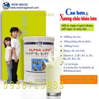 Sữa non Alpha Lipid Lifeline 450gr New Zealand